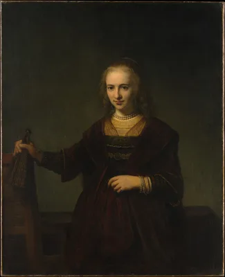 Portrait of a Woman — Rembrandt