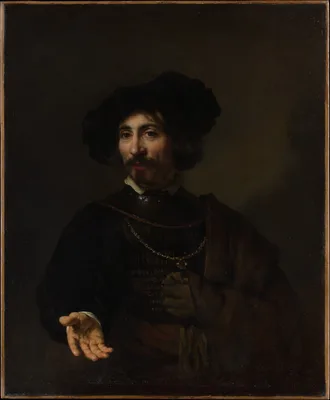 Man with a Steel Gorget — Rembrandt