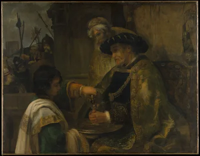 Pilate Washing His Hands — Rembrandt