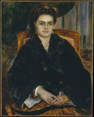 Madame Édouard Bernier (Marie-Octavie-Stéphanie Laurens, 1838–1920) — Pierre-Auguste Renoir