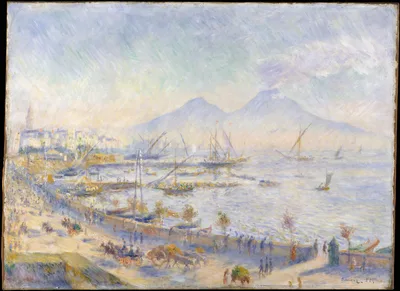 The Bay of Naples — Pierre-Auguste Renoir