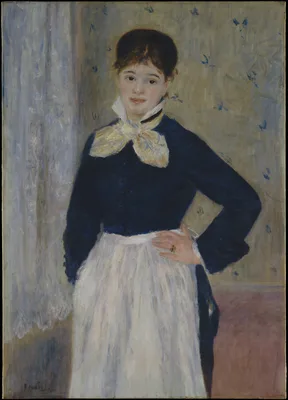Young Woman (La Servante) — Pierre-Auguste Renoir
