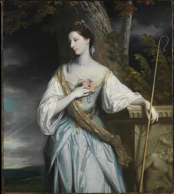 Anne Dashwood (1743–1830), Later Countess of Galloway — Joshua Reynolds