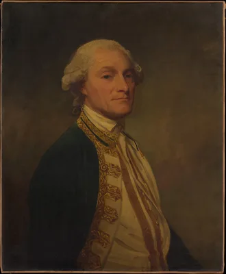 Admiral Sir Chaloner Ogle (1726–1816) — George Romney