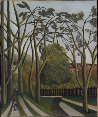 The Banks of the Bièvre near Bicêtre — Henri Rousseau