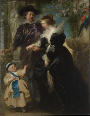 Rubens, Helena Fourment (1614–1673), and Their Son Frans (1633–1678) — Peter Paul Rubens