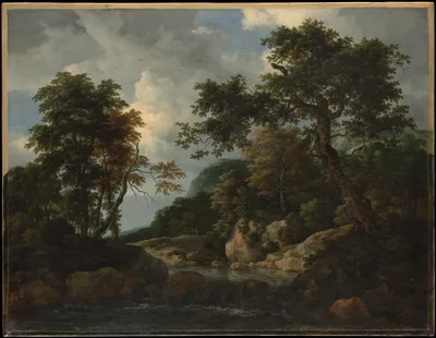 The Forest Stream — Jacob van Ruisdael