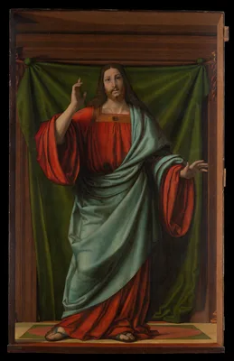 Christ Blessing — Andrea Solari