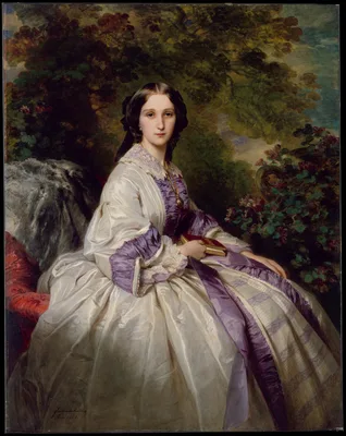 Countess Alexander Nikolaevitch Lamsdorff (Maria Ivanovna Beck, 1835–1866) — Francis Xavier Winterhalter
