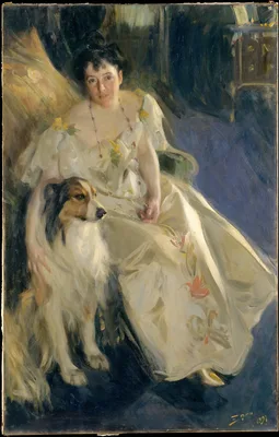 Mrs. Walter Rathbone Bacon (Virginia Purdy Barker, 1862–1919) — Anders Zorn