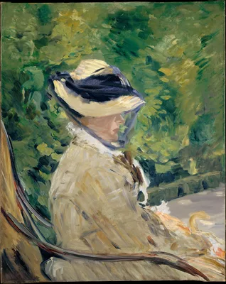 Madame Manet (Suzanne Leenhoff, 1829–1906) at Bellevue — Édouard Manet