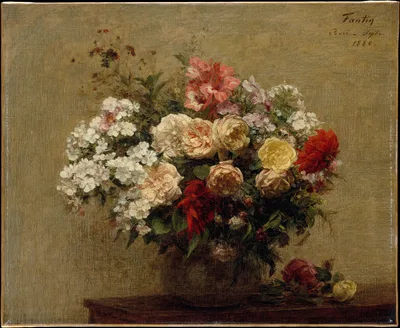 Summer Flowers — Henri Fantin-Latour