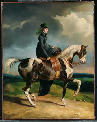 Horsewoman — Théodore Géricault