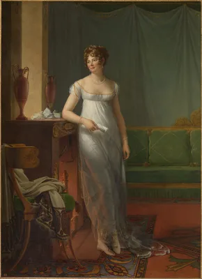 Madame Charles Maurice de Talleyrand Périgord (1761–1835) — François Gérard