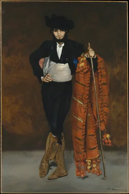 Young Man in the Costume of a Majo — Édouard Manet
