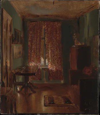 The Artist's Sitting Room in Ritterstrasse — Adolph von Menzel