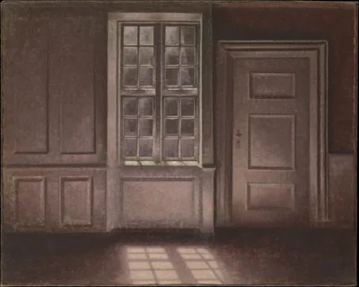Moonlight, Strandgade 30 — Vilhelm Hammershøi