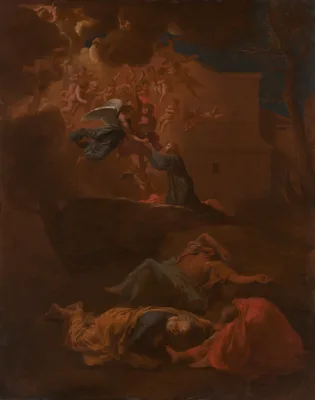 The Agony in the Garden — Niccolo Pussino