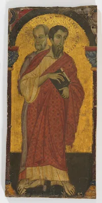 Saints Bartholomew and Simon — Master of Saint Francis