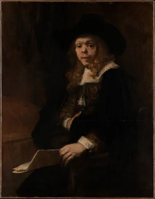 Portrait of Gerard de Lairesse — Rembrandt
