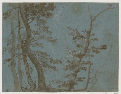 Trees — Claude Lorrain (Claude Gellée) · Giovanni Francesco Grimaldi