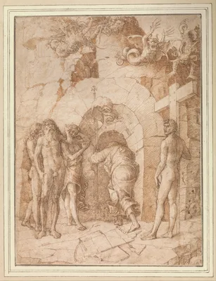The Descent into Limbo — Andrea Mantegna