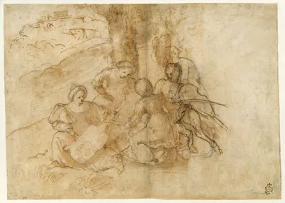 Concert champêtre — Girolamo Romanino