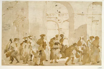 Figure Studies — Francesco Guardi
