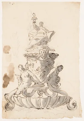 Study for an Inkstand — Giovanni Battista Tiepolo
