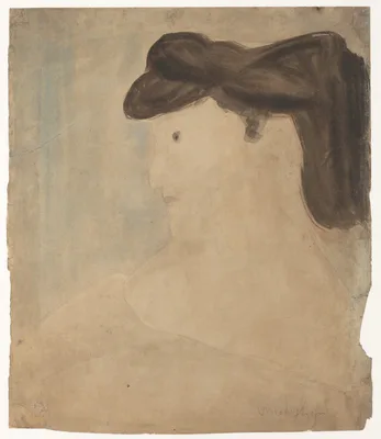 Woman in Profile — Amedeo Modigliani