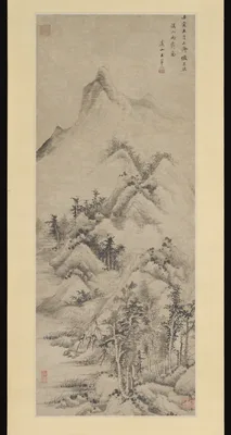 清　王翬　溪山雨霽圖　軸 · Clearing after Rain over Streams and Mountains — Wang Hui