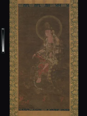 작자미상 수월관음도   고려 · 作者未詳 水月觀音圖   高麗 · Water-Moon Avalokiteshvara — Unidentified artist