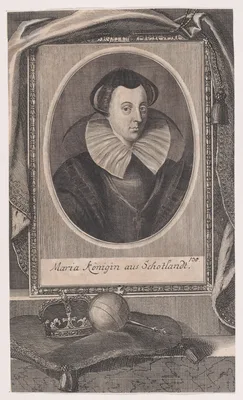 Mary, Queen of Scots (from "Annales Ferdinandei: So von Kaeysers Ferdinand deß Andern Geburt...," volume 1) — Mary, Queen of Scots · Franz Christoph von Khevenhüller · Weidmannsche Buchhandlung