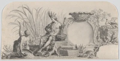 Allegory of America — Philip Tideman