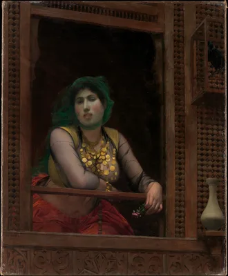 Woman at a Balcony — Jean-Léon Gérôme