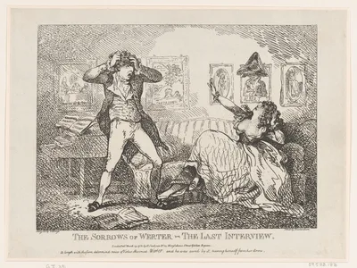 The Sorrows of Werter–The Last Interview — Samuel Collings · Thomas Rowlandson · Elizabeth Jackson