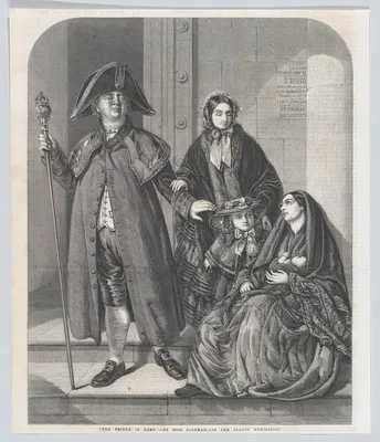 The Friend in Need, from "Illustrated London News" — Rebecca Solomon