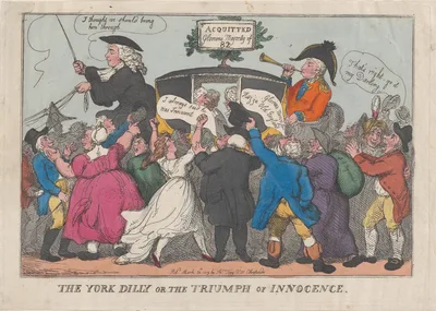The York Dilly or The Triumph of Innocence — Thomas Tegg · Thomas Rowlandson