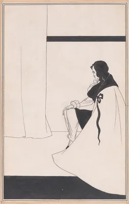 The Fall of the House of Usher, for Edgar Allan Poe’s “Tales of Mystery and the Imagination,” Chicago, 1895-96 — Edgar Allan Poe · Aubrey Vincent Beardsley