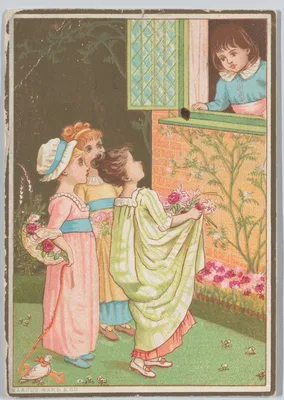 Valentine — Kate Greenaway · Anonymous