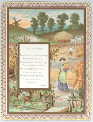 Valentine — Anonymous · Kate Greenaway