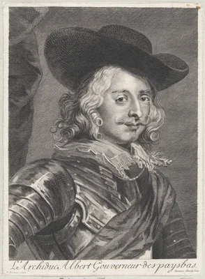 Portrait of Cardinal-Infante Ferdinand of Austria — Suzanne Elizabeth Silvestre · Cardinal-Infante Ferdinand of Austria · Peter Paul Rubens
