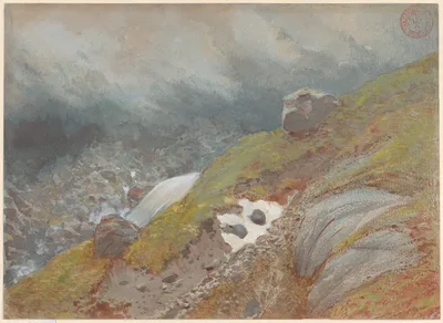 View Above Handeck, Switzerland — Eugène Viollet-le-Duc