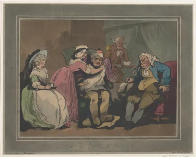 A Visit to the Uncle — S. W. Fores · Thomas Rowlandson · Francis Jukes