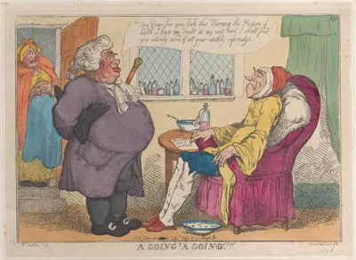 A Going! A Going!!! — Richard Newton · Thomas Tegg · Thomas Rowlandson