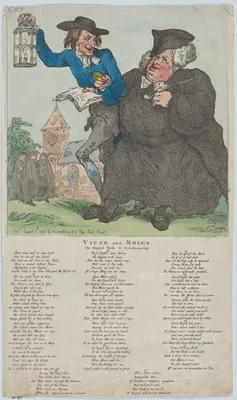 Vicar & Moses — Hannah Humphrey · Thomas Rowlandson