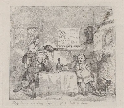 Long Sermons and Long Sieges are apt to Lull the Senses — William Humphrey · Thomas Rowlandson