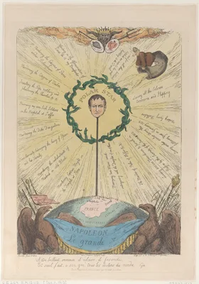 Napleon Le Grande — Pierre Alexandre Tardieu · Thomas Rowlandson · Rudolph Ackermann, London · Napoléon Bonaparte · Laurent Dabos