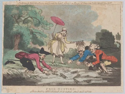 Frog Hunting — William Holland · Thomas Rowlandson
