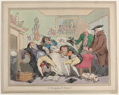 O Tempora, O Mores! — Samuel Alken · Thomas Rowlandson